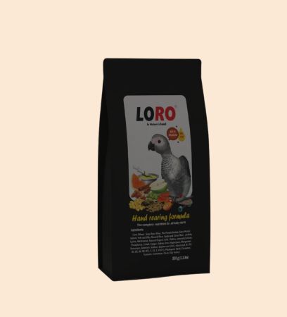 LORO Handfeeding formula for birds – the Premium Quality formula for raising all baby birds 250g