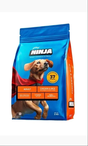 Godrej Ninja Adult Dog Food (Chicken & Rice / Multigrain) 3 kg